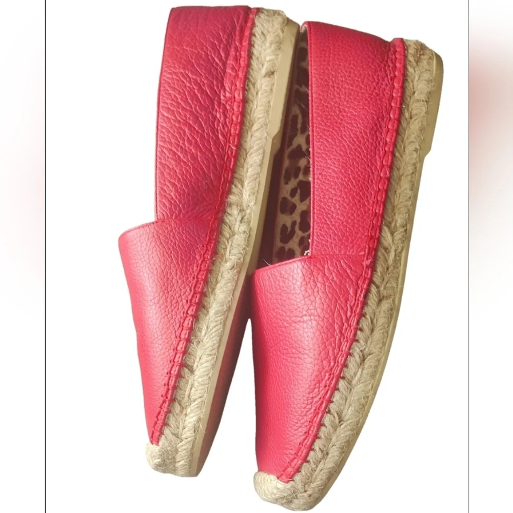 Maje Women's Red Espadrilles Sze 38 (7/7.5)